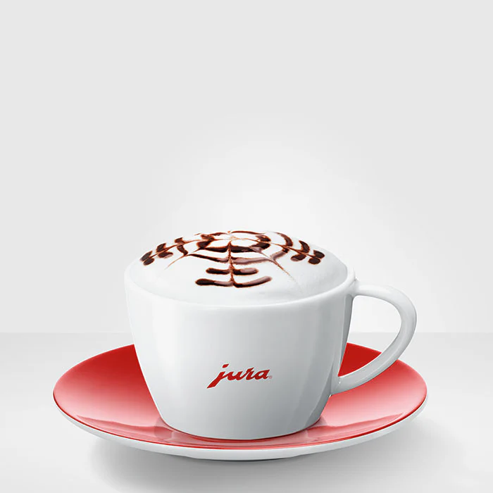 JURA Cappuccino Cups & Saucers LE (Set of 2)