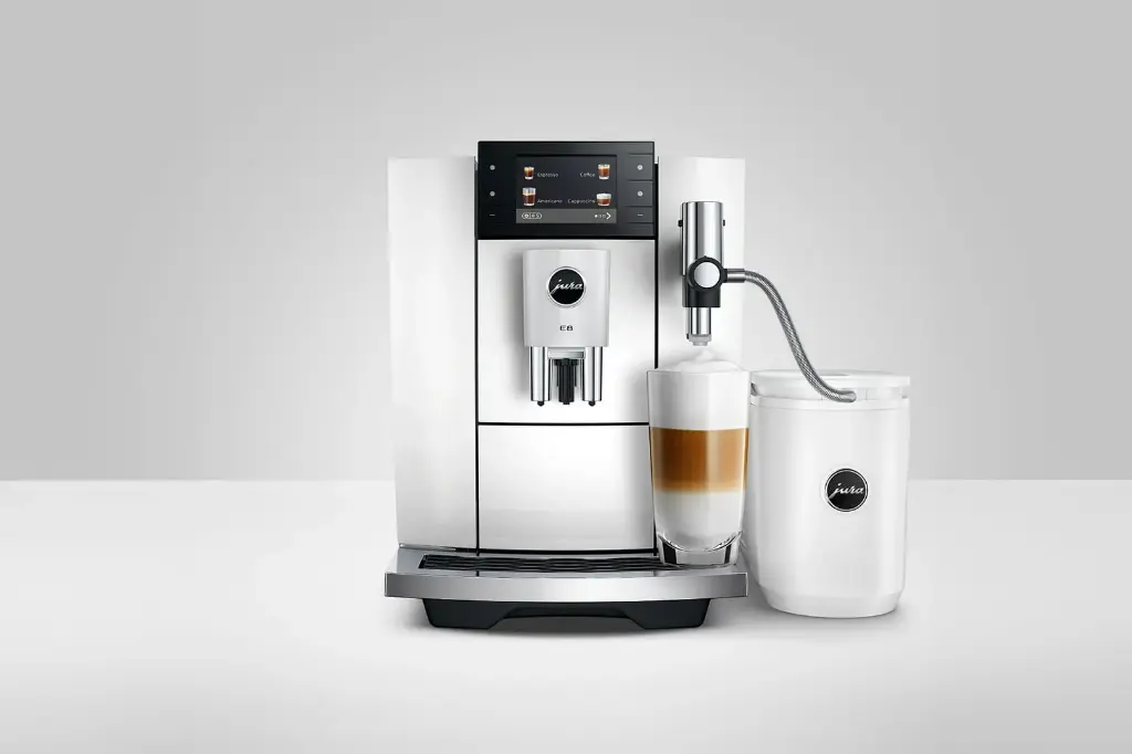 JURA E8 Piano White