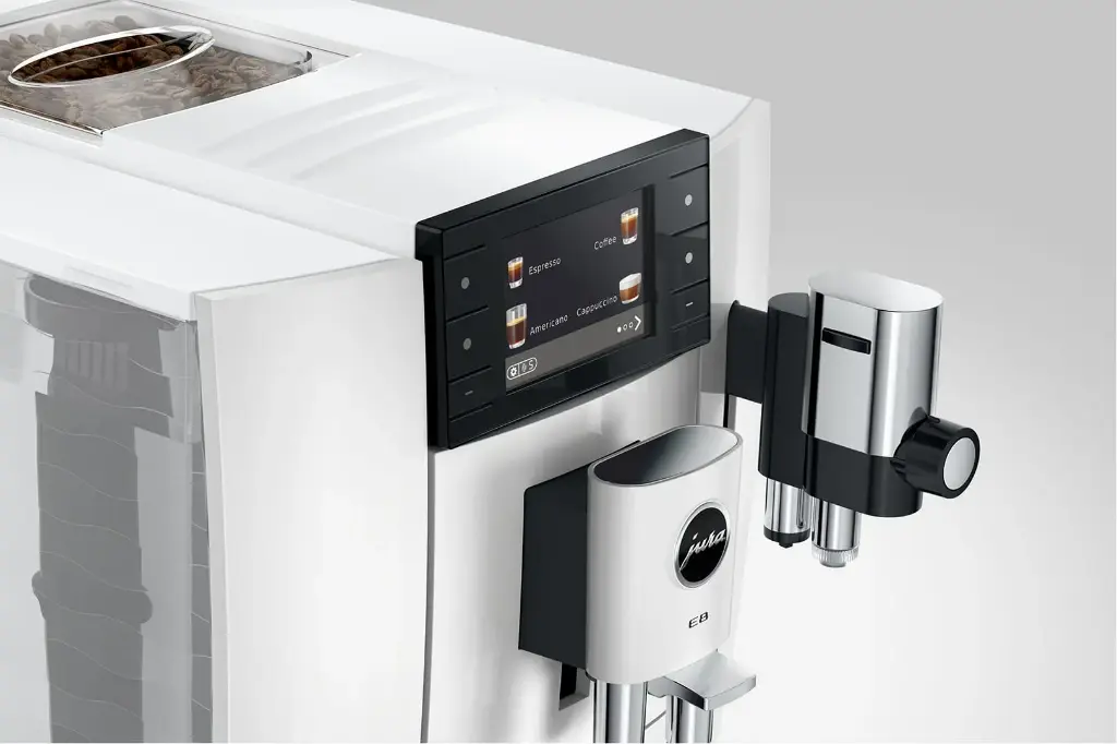 JURA E8 Piano White