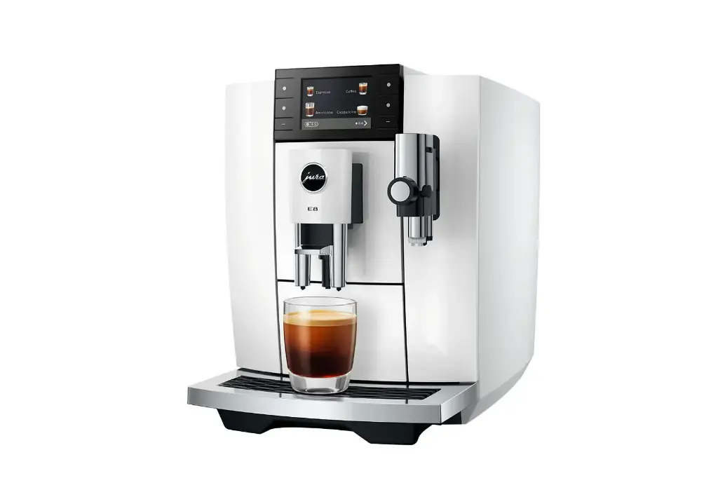 JURA E8 Piano White
