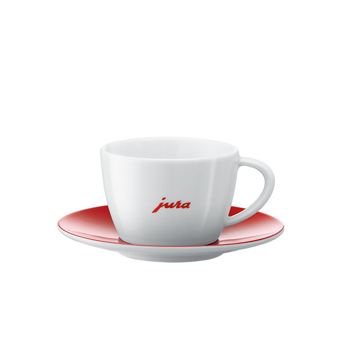 JURA Cappuccino cups & saucers (set of 2)